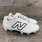 New Balance Burn X4 Womens White Black Lacrosse Cleats Wburnlw4 Size 5 5
