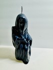 Vintage Grim Reaper Carved Candle Never Burned 341e 8    T Guvc