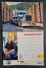 Vintage 2019 Shell Rotella Super Rigs Calendar Ex