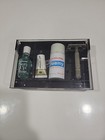 Vintage Gillette Super Speed Double Edge Safety Razor Travel Kit Date Code L066
