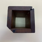 Antique Hinged Wooden Butter Mold 5  Rectangular Box Press 1lb Vintage Primitive