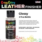Premium Gloss Acrylic Leather And Shoe Paint Finisher  2 Oz - Protective Finish