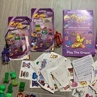 250  Piece Lot Of Vintage 1990 Era Crazy Bones - Whistler  Jaws  Glitter  Metal