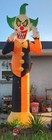 Gemmy Halloween Giant Clown Light Up Inflatable 12    Tall 