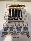 Buddy Guy Signed Autograph 12x18 Tour Poster Jsa Coa Blues Farewell Tour 