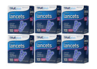Trueplus Universal Twist Top 30 Gauge 600 Lancets - 6 Box 100