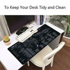 Extended Large High-performance Anti-fray Gaming Mouse Pad Computer Keyboard Mat