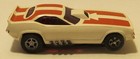 Afx Cuda Funny Car Plymouth In White With Red Stripes  1758 Non-magnatraction