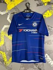 Chelsea Jersey Home Football Soccer Shirt 2018 - 2019 Blue Nike Men Size L Ig93