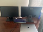 Dual Dell 19 5    Monitors     Displayport vga     Led
