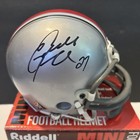 Eddie George Signed Autograph Ohio State Buckeyes Mini Helmet Coa  27 Ncaa Titan