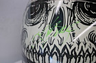 Kurt Busch Panic Switch Skull Full Size Replica Helmet - Autographed