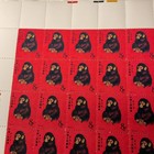 China prc  1980 monkey New Year full Sheet Of 80 Stamps reproduction solid Color