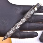 Handmade Luxury Pen Damascus Steel Bolt Action Ballpoint With Wooden Box Gift