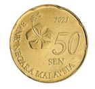 Malaysia 50 Sen  2011-2023  Km  204  Mint