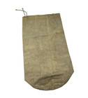 Vintage 1940s Wwii Distressed Off White Canvas Duffle Bag Military