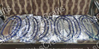Masonic Blue Lodge Silver Officer Chain Collars With Jewels Set Of 12 Pcs