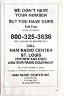 1975 Ham Radio Center Inc St Louis Missouri Advertisement Electronics Dwll13
