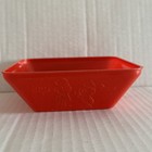 Vintage 1960s Cap n Crunch Cereal Red Plastic Bowl Quaker Oats Co 