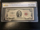  1953-b  2 Bill Legal Tender Fr  1511 Pcgs 55 Ppq About Uncirculated Nice  