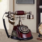 Vintage Antique Telephone Rotary Dial Phone Old Fashioned European Style Phone