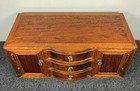 18  Chinese Huanghuali Wood Hand Carving Furniture 3 Drawer Jewelry Cabinet
