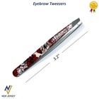 Eyebrow Tweezers Best Slant Tip Precision Hair Tweezer For Men   Women Pro