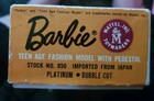 Vintage Barbie 1960 s Box Only For Platinum  Bubblecut-excellent 