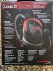 Hyperx Cloud Ii Wired Over-ear Pro Gaming Headset - Red black Wired W box