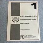 Rare Vintage Star Trek Star Fleet Federation Reference Books  1-4 Set Terranglo