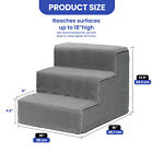 Small Dog Stairs For High Bed   Sofa Pet Steps W  Machine Washable Cover