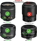 Rear Lens Cap Cover For Nikon Af Af-s Slr Dslr On D5200 D5100 D7500 D7000 D3500