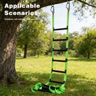 6 5 Feet Fire Escape Ladder Portable Household Ladder For 2 Story Homes Reusa   
