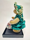 Vintage World Miniature Bears Tina Tot Mohair Bear Mama Baby Carriage Stroller