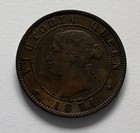 Prince Edward Island 1 Cent 1871 Km 4 One-year Type Queen Victoria Canada Coin