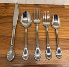 Onieda Achievement Flatware Set 18 8 Shell Pattern New Vintage Stainless Japan