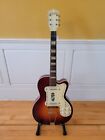 Silvertone 1382  kay K-161 Thin Twin  1950s