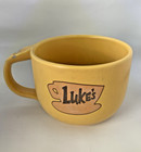 Gilmore Girls Luke   s Diner Mug 2008 Warner Brothers Yellow 20 Oz Rare Used