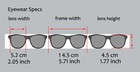 Bifocal Reading Glasses Clear Lens Horned Rim From  1 00 To  3 00 Re47