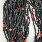 Baule Tamba Black Bead Necklace