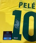 Pele Autographed Jersey With Coa  brazil 