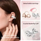 2025 Wireless Bluetooth Earphones Ear Clip Headphones Sport Gym Running Earbuds