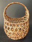 Bb2032 Japanese Ikebana Bamboo Flower Basket 11 8 Inch Tall By Masanori Mouri