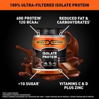 100  Ultra-filtered Protein Isolate Powder  Chocolate Flavor  1 5 Lbs