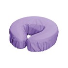 Microfiber Massage Table Face Cushion Cover 12piece Set  Purple  12count