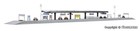 36747 Kibri Z Gauge Kit Of Platform Friedrichstal