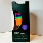 Starbucks Halloween Cup Set 2020 16oz Glow In The Dark Reusable Hot Cups New
