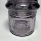 Nice Purple Vintage Agee Australian Glass Insulator - Ships From Usa