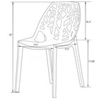 Modern Cornelia Dining Chair  Set Of 4