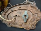 Vintage Art Deco Wall Sconces Pair Yellow Gold Riddle Co Usa Cast Metal  6472 